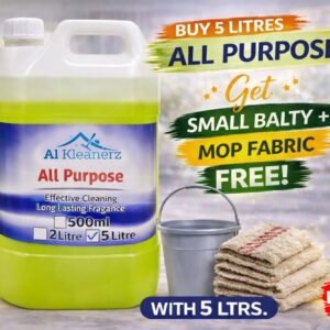 Buy 5 Litre All purpose Get Free Small Balty + Mop Fabric