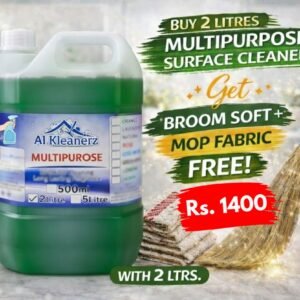 Buy 2 Litre Multipurpose Get Free Broom + Mop Fabric